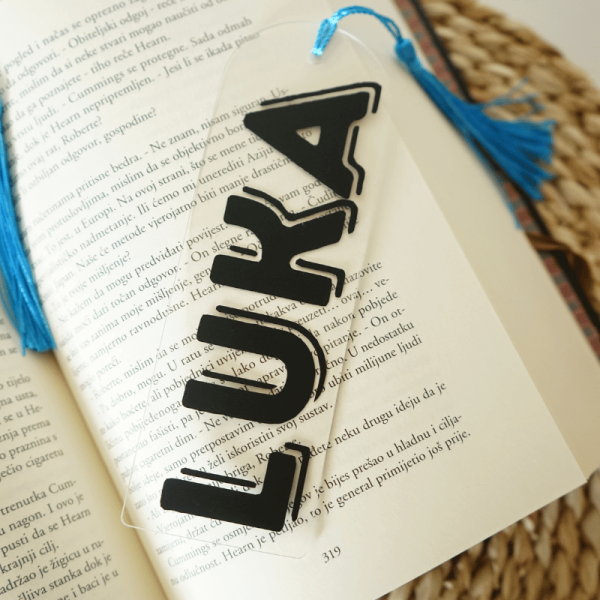 personalizirani bookmark ime